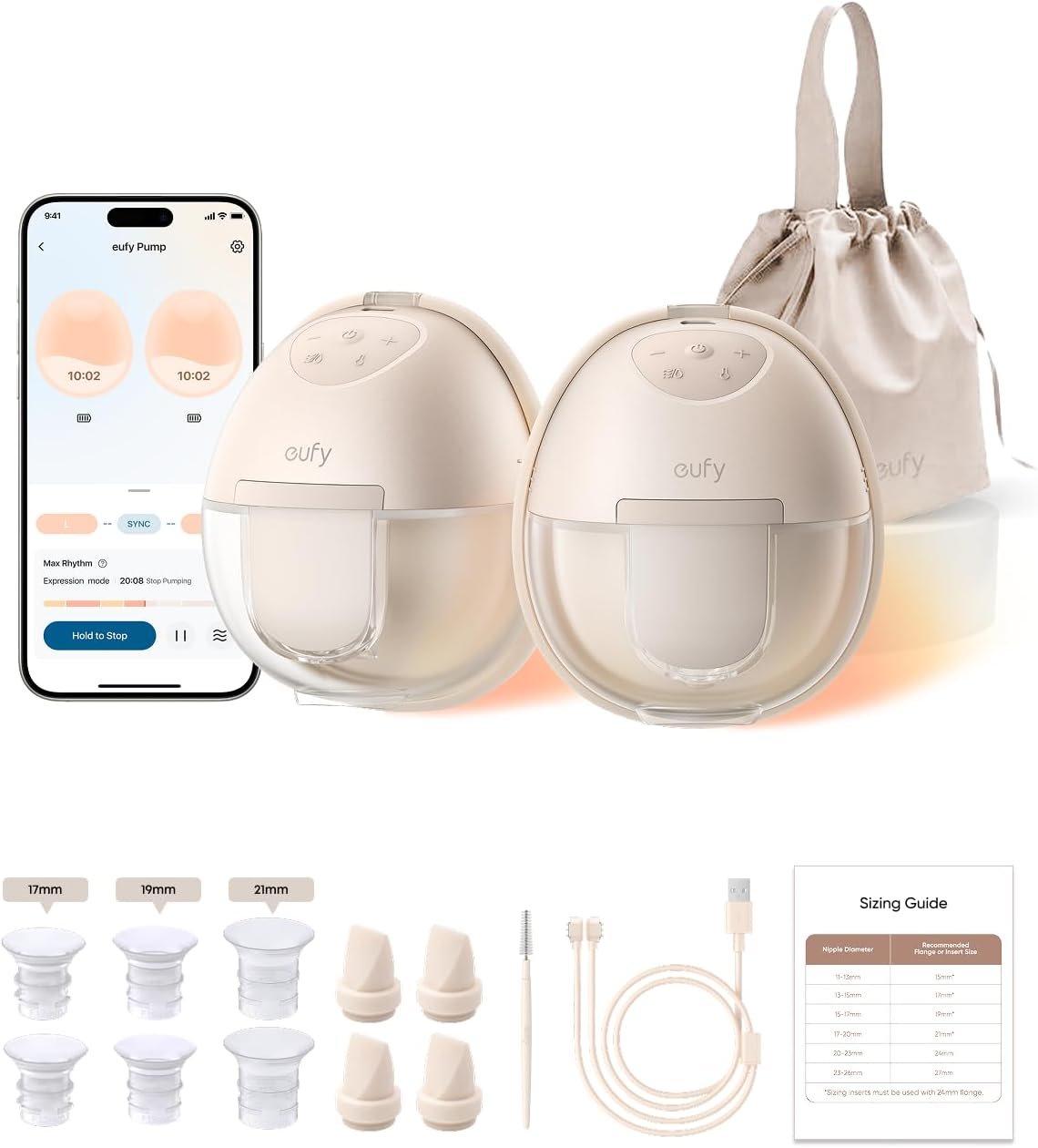 eufy Security Heated Breast Pump S1