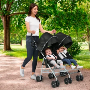 Jeep Turbo Glyde Side by Side Double Stroller by Delta Children