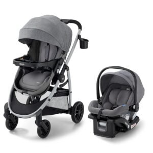 Graco Modes Pramette Travel System, 3-in1 Modular Carseat Stroller Combo