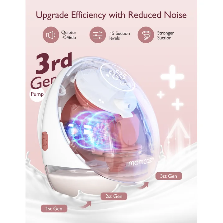 Momcozy M9 Wearable Hands-Free Breast Pump