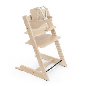 Stokke Tripp Trapp High Chair 2, Natural - Includes Chair + Baby Set with Removable Harness
