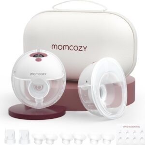 Momcozy M5 Double Hands Free Breast Pump Set