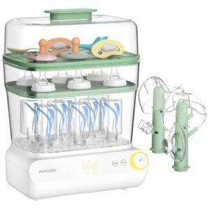 Momcozy 3 Layers Large Bottle Sterilizer and Dryer