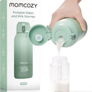 Momcozy Portable Bottle Warmer for Travel – Dual Heating Modes for Breast Milk & Water