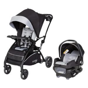 Baby Trend Sit N’ Stand 5-in-1 Shopper Travel System, Moondust