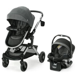 Graco Modes Nest Travel System, 3-in1 Modular Carseat Stroller Combo