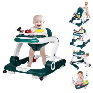 Kinder King 5-in-1 Baby Walker with Music & Lights