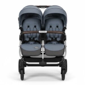 BabyStrolly Premium Double Baby Stroller - Lightweight Foldable Tandem Travel